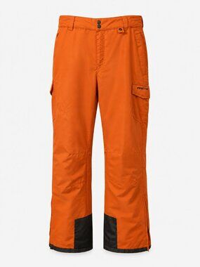 Arctix Men's 1960 Insulated Cargo Snow Pants Orange Ski Snowboard Size L 31"